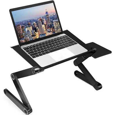 Produktbild von Nobel Laptop-Tisch höhenverstellbarer Tablet-Tisch klappbarer Laptop-Ständer OHNE MOUSEPLATTE