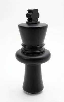 Produktbild von rollyToys Ersatzfigur Dame Groß – Schwarz – Nur Oberteil – 500 x 210 x 210 mm