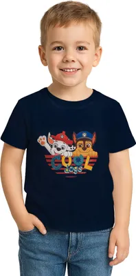 Produktbild von Paw Patrol T-Shirt für Jungen – Cool Days - Oberteil Kinder Shirt kurzärmlig Blau 122-128