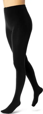 Produktbild von Damen THERMO Strumpfhose mit Innenfleece extra warm Winter Strumpfhose  - Schwarz 52/54