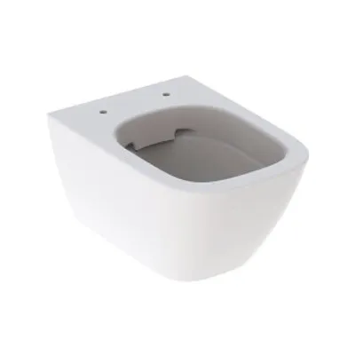 Produktbild von GEBERIT Smyle Square WWC Tiefspüler Rimfree, Ausld. 49cm, weiß, KeraTect