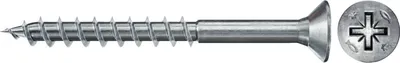 Imagen del producto de Fischer PowerFast II, tornillos autoperforantes con cabeza avellanada, 3,0x40 mm, rosca parcial, punta PZ, 200 unidades, referencia 670050