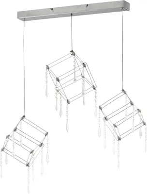 Produktbild von Näve Pendelleuchte ARANEUS 80x15,5cm Warmweiss chrome 6117942