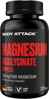 Produktbild von Body Attack Magnesium Bisglycinat (120 Kapseln)