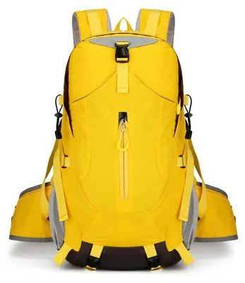 Produktbild von 35L Rucksack Outdoor – großer Trekkingrucksack für Reisen, Wandern & Sport, leicht für Damen & Herren，Yellow