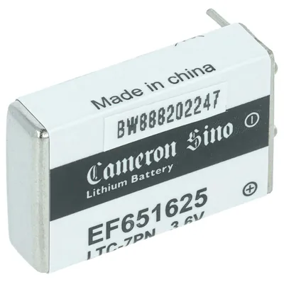 Produktbild von vhbw EF651625 Spezial-Batterie - Primärbatterie mit Lötpins (750 mAh, 3,6 V, Li-SOCl2)