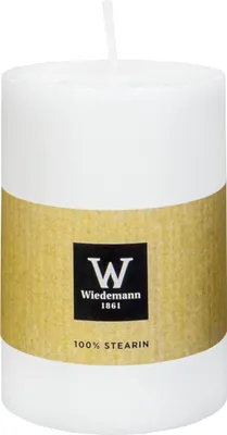 Produktbild von 100% Stearin Kerze Weiß 80 x Ø 68 mm