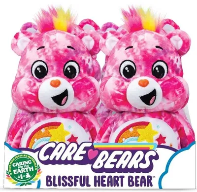 Produktbild von Care Bears Blissful Heart Bear 22 cm Bean Plüsch – Sammelbares Kuscheltier, Niedlicher Kuschelbär für Kinder & Fans, Perfekte Plüschfigur für Jungen &