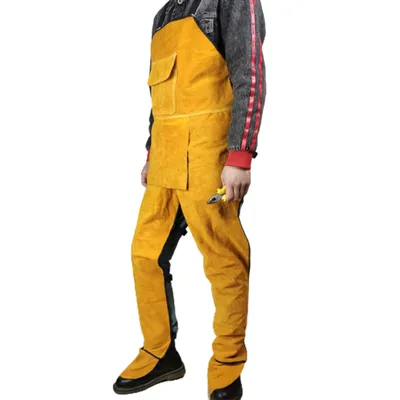 Produktbild von Professionelle Schweißerschürze,Schweißerschürze,Leder Schweißerkleidung,Schweißerkleidung,Leder Schweißerschürze
