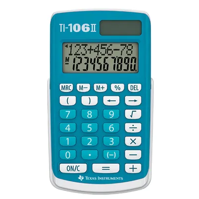 Produktbild von Texas Instruments - Taschenrechner Texas Ti -106ii | 1 Stück