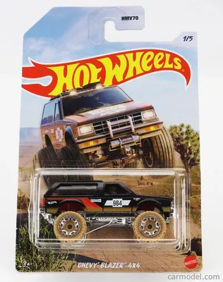 Obrázok produktu pre Mattel Hot Wheels, model Chevrolet Blazer N 984, rok výroby 1978, mierka 1:64, farba: čierna
