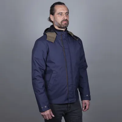 Produktbild von Helstons Flame wasserdichte Motorrad Textiljacke, blau, M