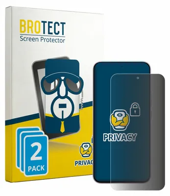 Produktbild von 2x BROTECT Sichtschutzfolie für Xiaomi Redmi Note 17 Pro Max Anti-Spy Privacy Sichtschutz Blickschutz Folie Blaulicht-Schutz