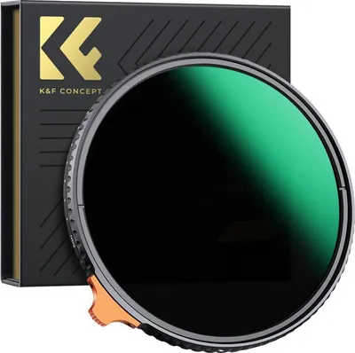Immagine prodotto di Filtro K&F Nano X HD ND2-400 con rivestimento verde, 77 mm