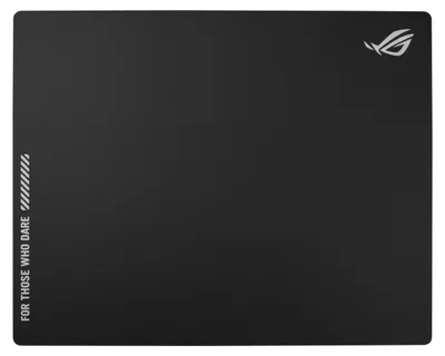 Produktbild von ASUS ROG Moonstone Ace L, Schwarz, Muster, Silikon, Gehärtetes Glas, Anti-Rutsch-Basis, Gaming-Mauspad