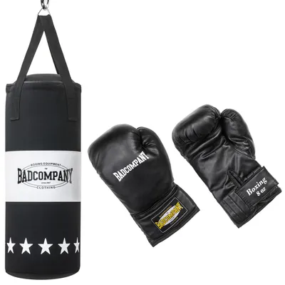 Produktbild von Junior Box-Set Boxsack mit Handschuhe black