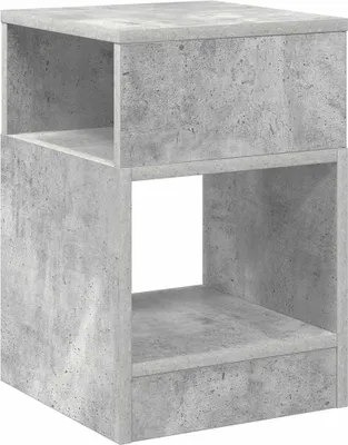Obrázek produktu pro Odkládací stolek Betonově šedá 30,5 x 30 x 45 cm
