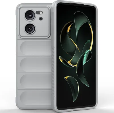 Obrázek produktu pro Pouzdro pro Xiaomi 13T / 13T Pro / Redmi K60 Ultra Měkké TPU Silikonové Nárazuvzdorné Ochranné Pouzdro Šedá
