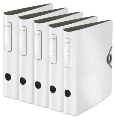Image de Classeur Active Solid 65mm blanc paquet de 5