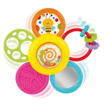 Produktbild von Rassel Gänseblümchen (Spielzeug für Babys)