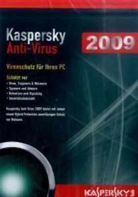 Produktbild von Kaspersky Anti-Virus 2009, CD-ROM in DVD-Box