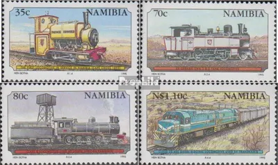 Produktbild von Briefmarken Namibia - Südwestafrika 1995 Mi 784-787 (kompl.Ausg.) FDC 100 Jahre Eisenbahn