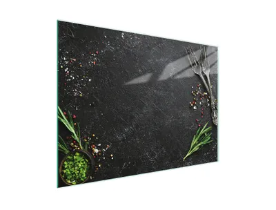Produktbild von Schneidebrett Herdabdeckplatte Multiglasschneidplatte 30x22 cm Schiefer Küche