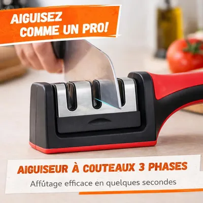 Image de Aiguiseur à Couteaux 3 Phases Easy Sharp