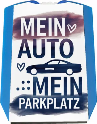 Produktbild von Mein Auto, Mein Parkplatz Parkscheibe