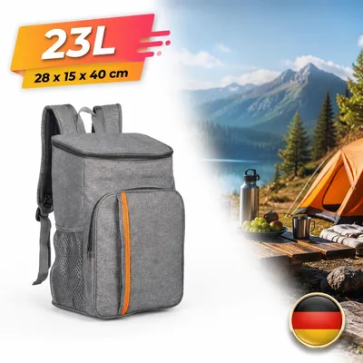 Productafbeelding van 23 liter koeltas rugzak, geïsoleerde tas, lichtgewicht, waterdicht, geschikt voor barbecue