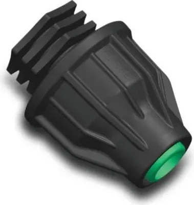 Image de Embout 16 mm fermeture PP, 4 bar, noir