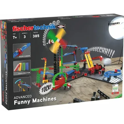 Image de Fischer Technik 551588 Fischertechnik Advanced Funny Machines Kettenreaktion ab 7J.