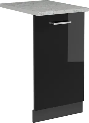 Immagine prodotto di Pannello frontale della lavastoviglie Vicco R-Line Nero lucido 45 cm , PL Marmo, Model 54966