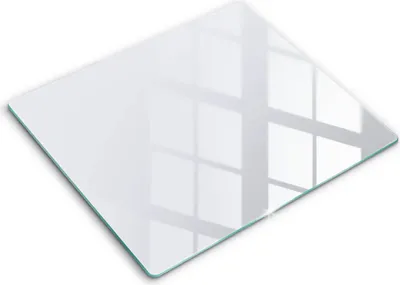 Obrázok produktu pre Sklenený kuchynský backsplash - Sklenený kuchynský backsplash - 60 x 52 cm - Sporák Kuchynský Splashback - biela farba