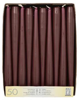 Produktbild von STARPAK Leuchterkerzen 22 mm beere 50er Pack