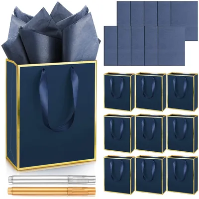 Produktbild von Papierene Geschenktüten mit Seidenpapier