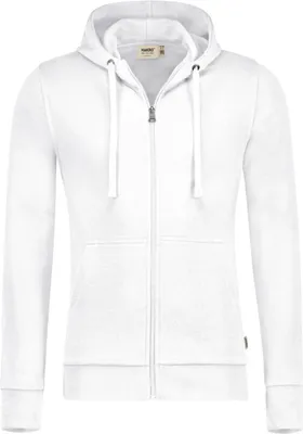 Produktbild von KAPUZEN-SWEATJACKE - weiß - Größe L