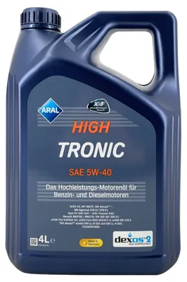 Produktbild von Aral HighTronic 5W-40 4 Liter (15F47C)