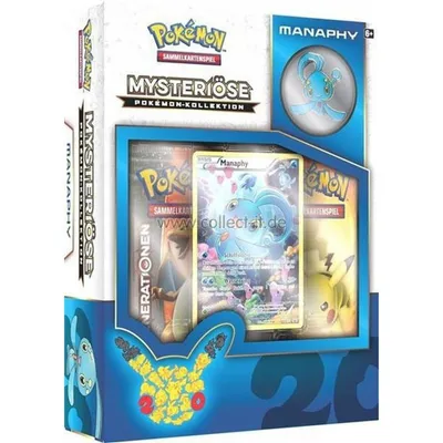 Immagine prodotto di Collezione di Pokémon misteriosi Manaphy