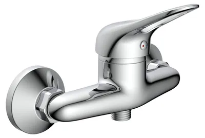 Produktbild von SCHÜTTE Duscharmatur PORTO, Wasserhahn Bad, Einhebelmischer Chrom