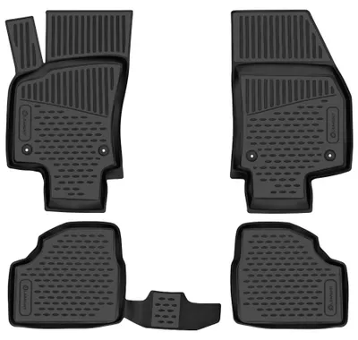 Image de ELEMENT Tapis de sol 3D en caoutchouc compatibles avec Opel Astra, 2004-2014 | 4 pièces