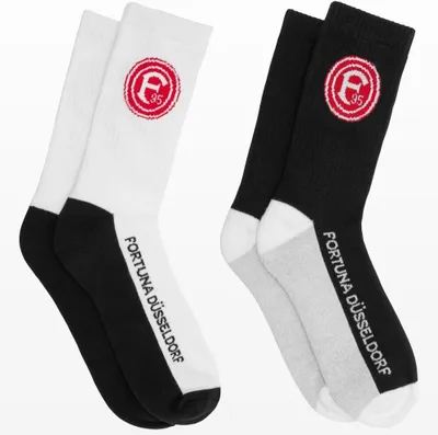Produktbild von Fortuna Düsseldorf Sportsocken 2er-Paar Gr. 39-42