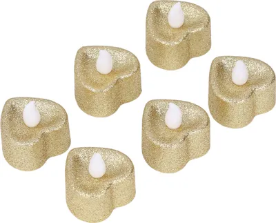 Produktbild von Herz Kerze Licht,Kerze Licht,LED-Kerze Licht,Batterie-Kerzen,Romantische Kerzen,Flammenlose Kerze