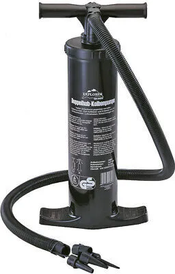Produktbild von Explorer Doppelhub Luftpumpe Pumpe Standpumpe 2X2 L Pool Luftbett Boot