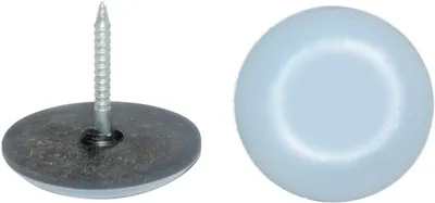 Produktbild von 24 Teflon-Möbelgleiter mit Nagel, Ø 25 mm