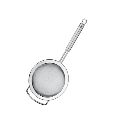 Productafbeelding van Rösle rond handvat keukenzeef, fijnmazig, 12 cm