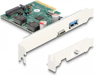 Immagine prodotto di DELOCK PCI Express x4 Karte zu 1 x extern USB 10 Gbps Type-C