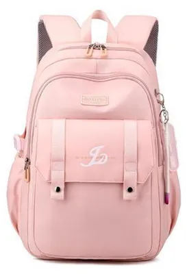 Produktbild von Kinderrucksack Schulranzen Mädchen Junge Teenager Wasserdicht Leichtgewicht Rosa 32x20x48cm