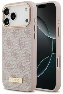 Immagine prodotto di Etui Guess 4G Logo Plate Magsafe Do      Iphone 17 Pro Max Różowy