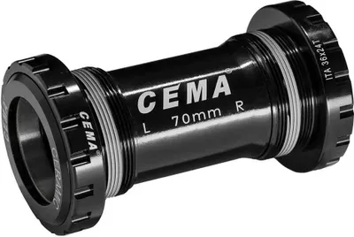 Imagen del producto de Cema Ita, juego de rodamientos de acero inoxidable FSA386/rotor, 30 mm, color plateado, 70 mm, color plateado, 70 mm